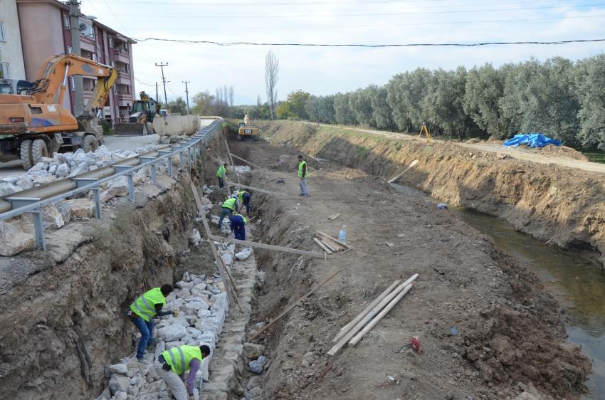 Bursa'da dere ıslah çalışması