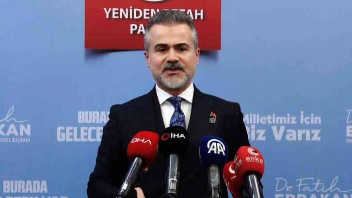 Suat Kılıç: "Yeniden Refah Partisi’nin duruşu, ilkeler temelinde bir duruştur"
