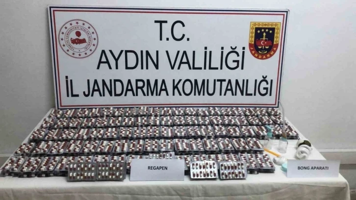 Sultanhisar’da 6 bin adet sentetik uyuşturucu hap ele geçirildi
