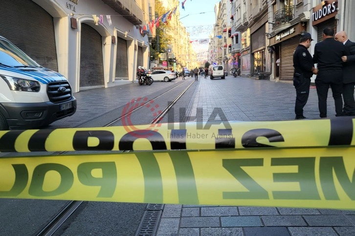 Taksim İstiklal Caddesi'nde patlama meydana geldi