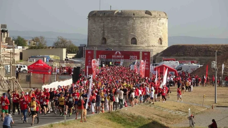 Tarihi Alan’da Uluslararası Gelibolu Maratonu düzenlendi
