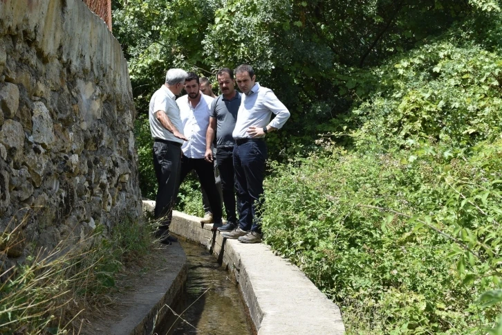 Tarihi Sevek Çeşmesine yürüyüş yolu yapılacak
