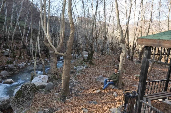 Tarihi Sevek mesire alanı fotoğraf severler için doğal stüdyo oluyor
