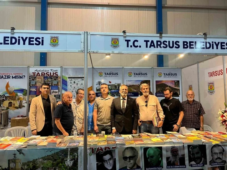 Tarsus Belediyesinin standına yoğun ilgi
