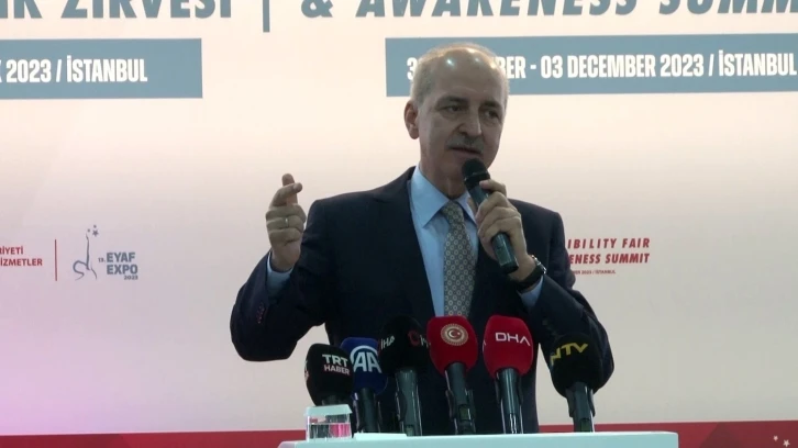 TBMM Başkanı Kurtulmuş  &quot;Esas engel eli olduğu halde, zalime mani olmamak, mazlumun elinden tutmamaktır&quot;
