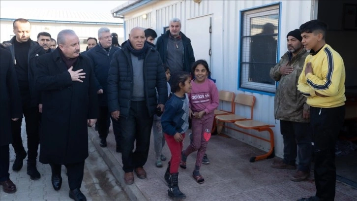 TBMM Başkanı Şentop, Kilis ve Gaziantep'te incelemelerde bulundu