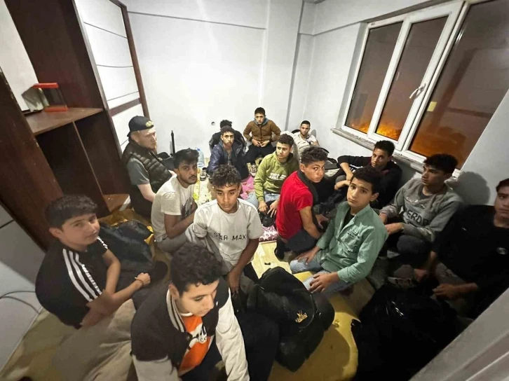 Tekirdağ’da 34 düzensiz göçmen yakalandı
