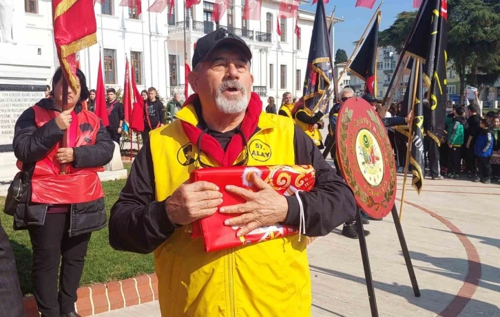 Tekirdağ’da 57. Alay sancak teslim töreni düzenlendi
