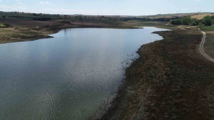 Tekirdağ’da gölet ve barajlar endişelendirici seviyeye indi
