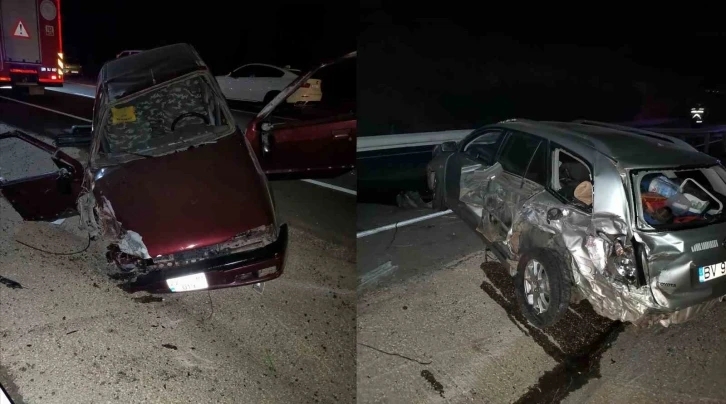 Tekirdağ’da trafik kazası: 1 ölü, 7 yaralı
