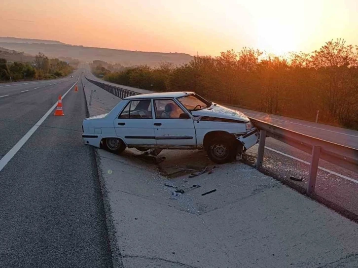 Tekirdağ’da trafik kazası: 4 yaralı