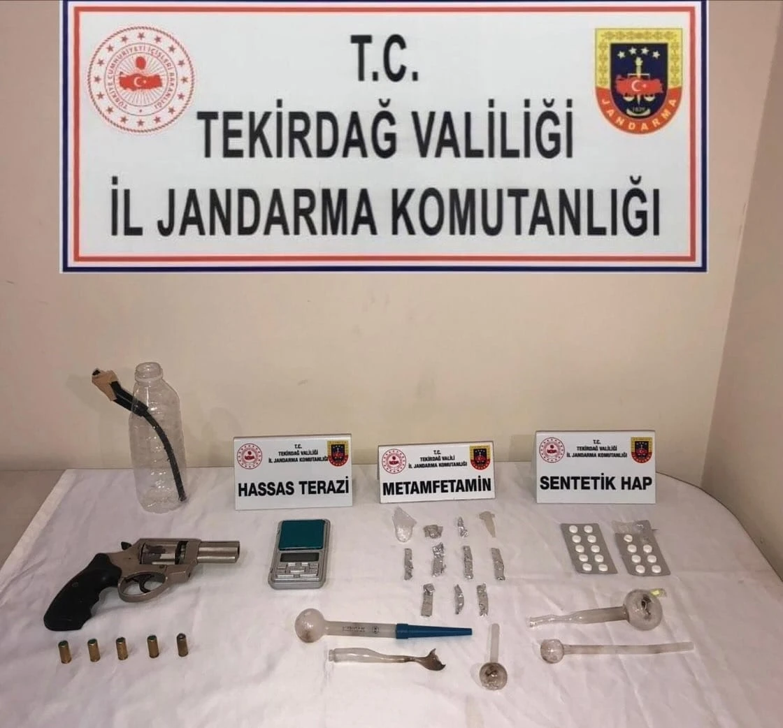 Tekirdağ’daki operasyonlarda çok sayıda uyuşturucu ele geçirildi
