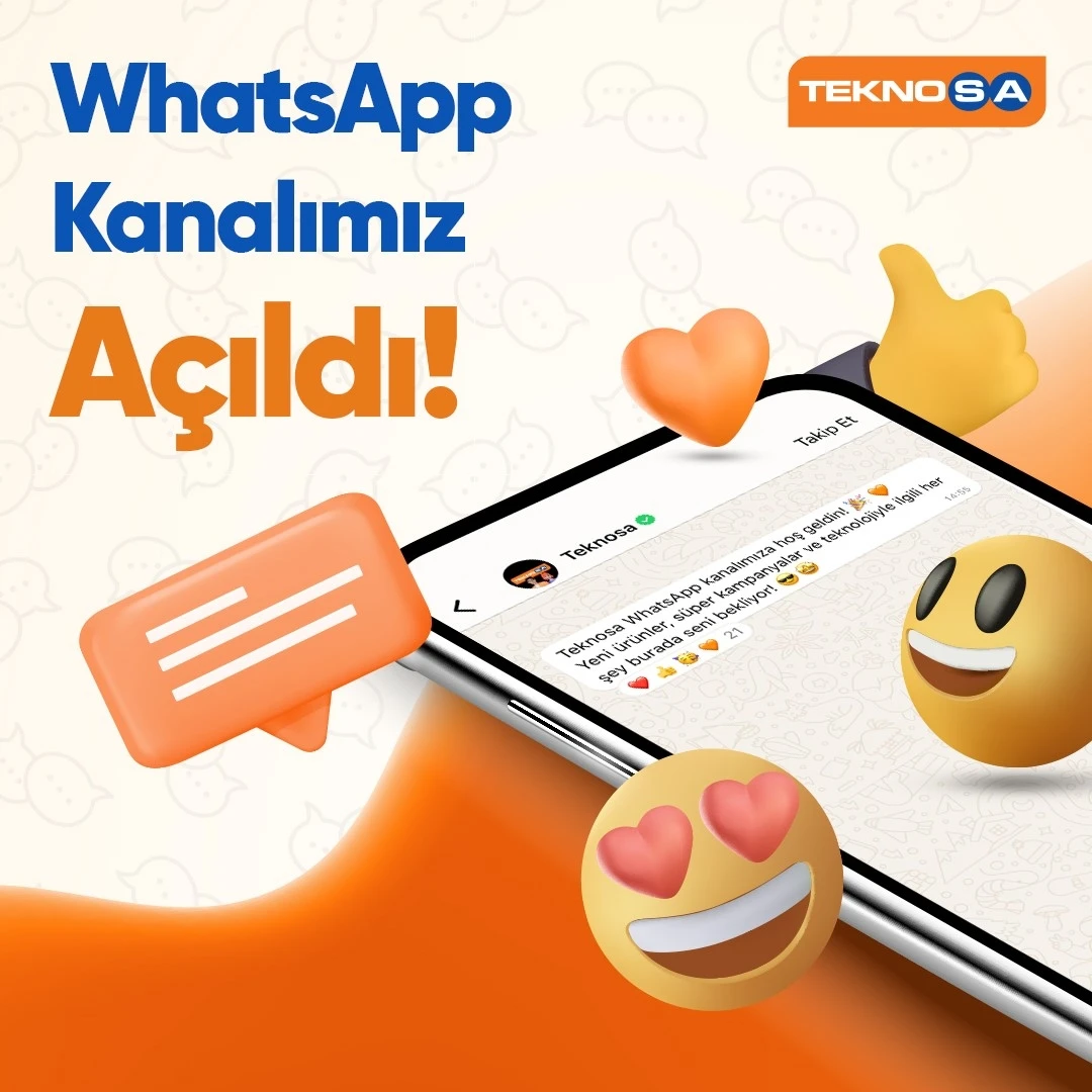 Teknosa, WhatsApp kanalını açtı
