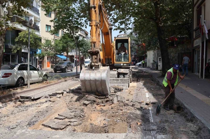 Yıldırım'da Teyyareci Mehmet Ali Caddesi yenileniyor