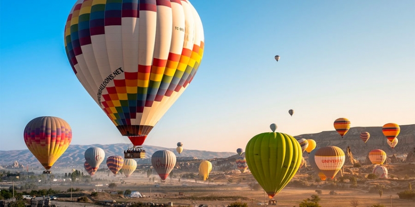 Kapadokya’da balon kazası