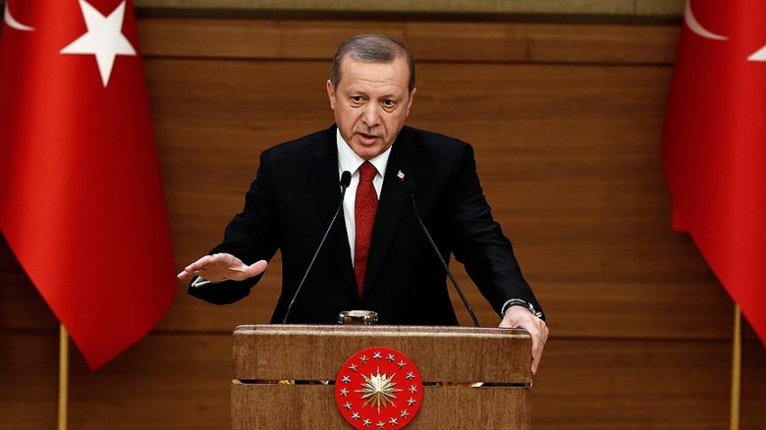 Erdoğan: Türkiye terör örgütünün başını ezmeye muktedir bir devlettir