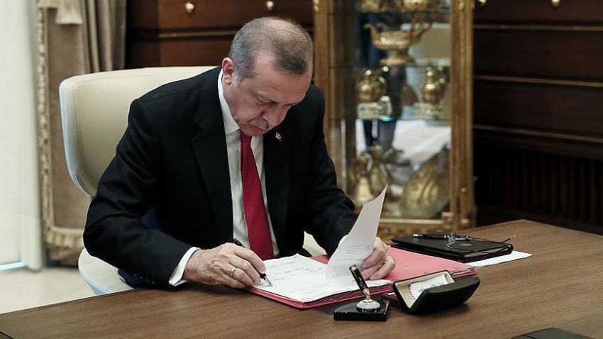 Erdoğan'ın onayladığı kanun Resmi Gazete'de