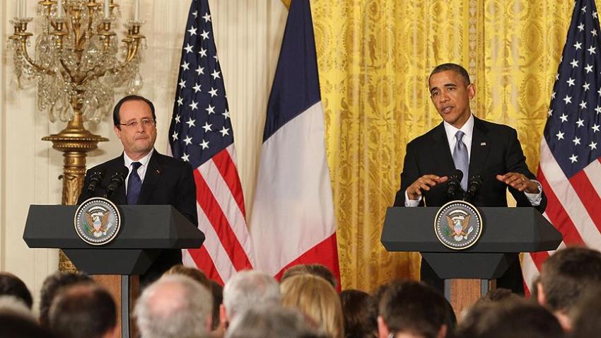 Obama ile Hollande DAEŞ'i konuştu