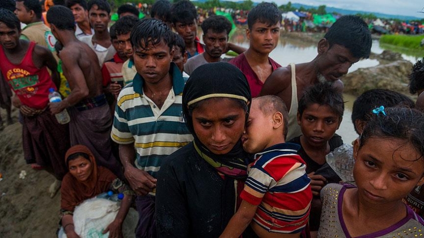 Bangladeş'e sığınan Arakanlı Müslümanların...