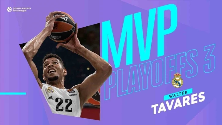 THY Euroleague play-off 3. maçlarının MVP’si Walter Tavares oldu
