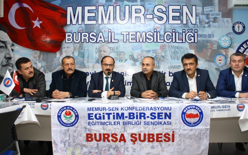 Eğitim Bir-Sen Bursa Şubesi'ne Osman Mesten'den ziyaret