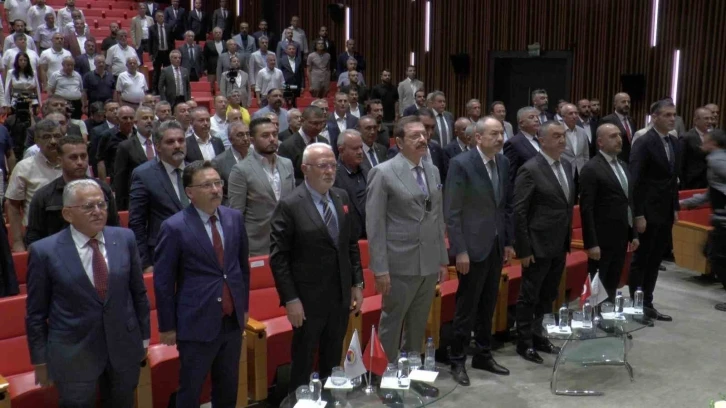 TOBB Başkanı Hisarcıklıoğlu: “Orta Anadolu Üretim Havzası için Kayseri hazır”
