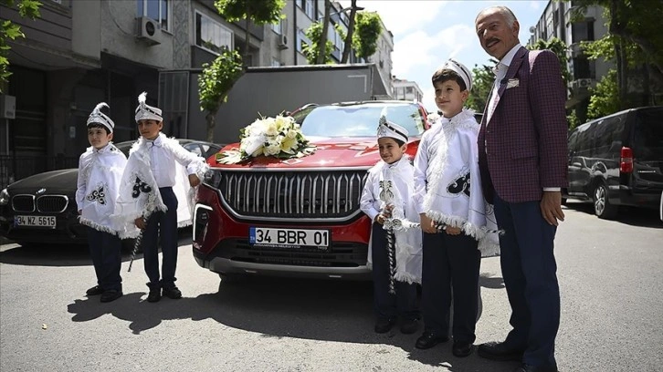 Togg, Bayrampaşa'da sünnet arabası oldu