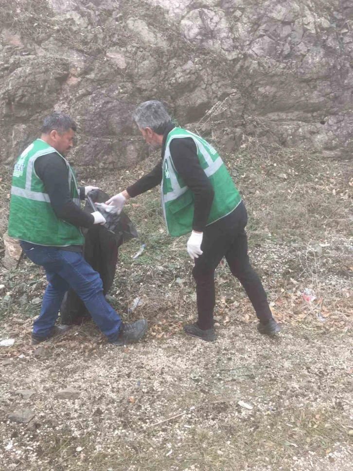 Tokat’ın Almus ilçesi, çevre temizliği için harekete geçti
