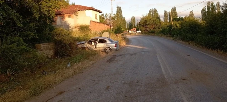 Tokat’ta direksiyon başında uyuyan sürücü kazaya neden oldu: 4 yaralı
