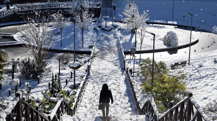 Trabzon'da eğitime kar engeli