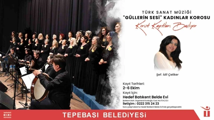 TSM ‘Güllerin sesi’ kadın korosu yeni koristlerini arıyor
