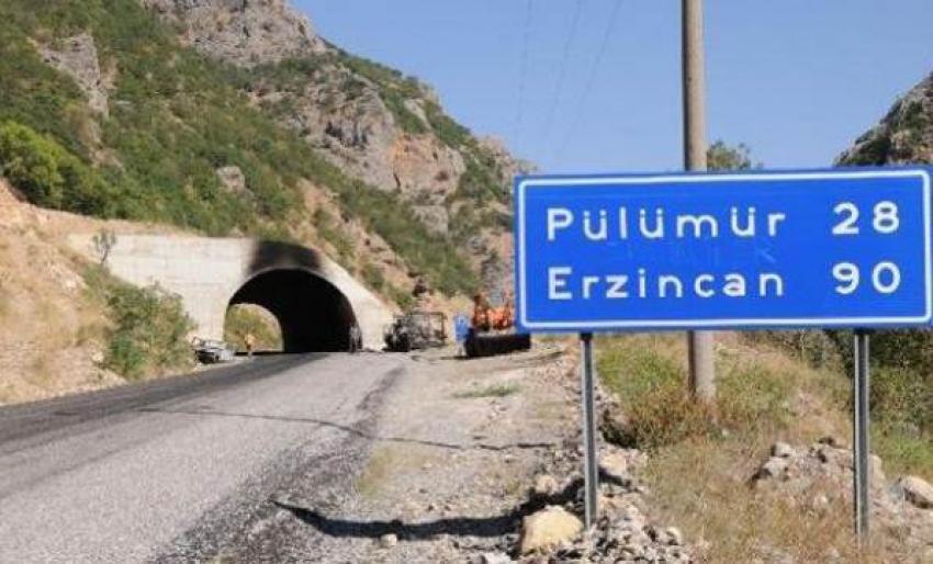 Tunceli- Erzincan yolu ulaşıma açıldı