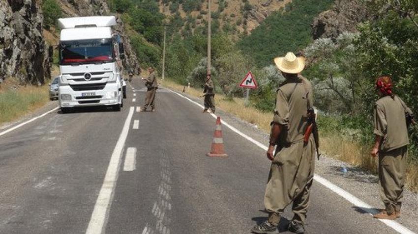 O yollar 3 gün boyunca kapatıldı