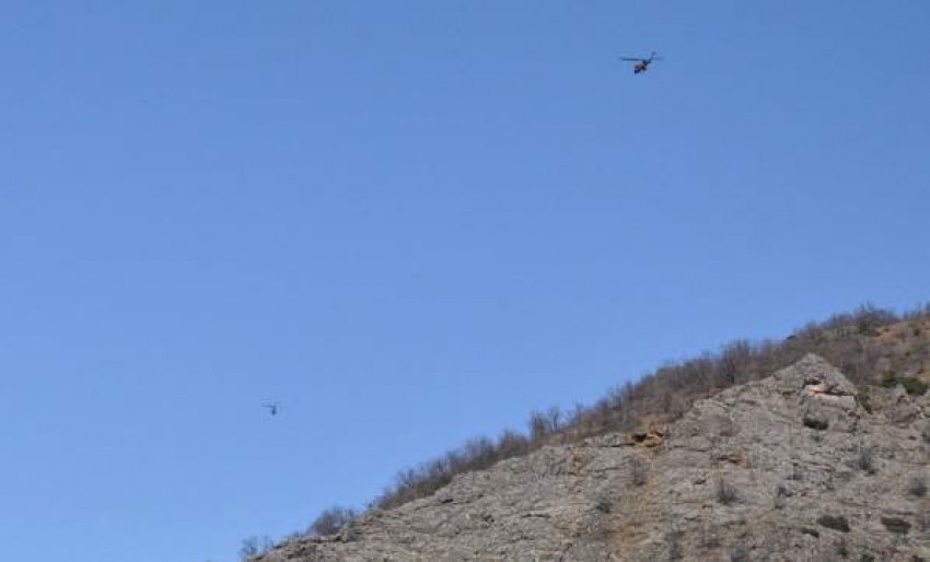 Tunceli'de hava destekli operasyon başladı