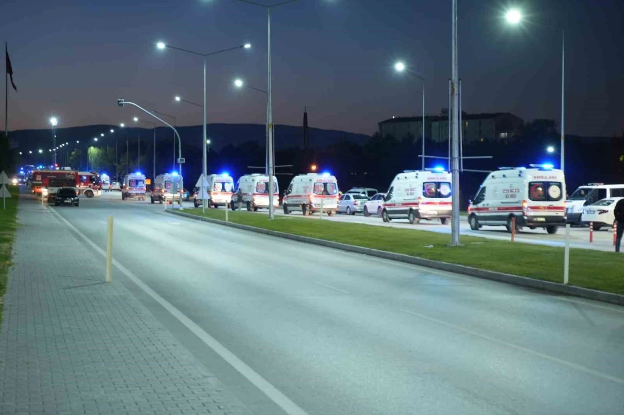 TUSAŞ’a yönelik terör saldırısında yaralanan 14 kişi hastanelere kaldırıldı