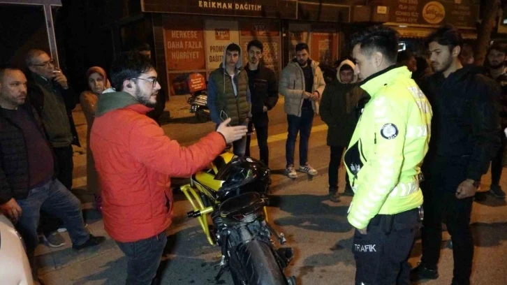 Tutkunu olduğu hız ve motosiklet sonu oldu
