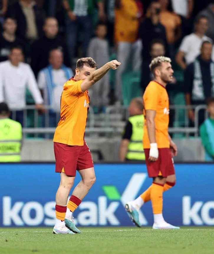 UEFA Şampiyonlar Ligi: Olimpija Ljubljana: 0 - Galatasaray: 1 (İlk yarı)
