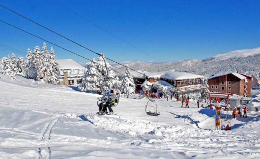 Uludağ'da Rus turistlerin boşluğunu onlar doldurdu