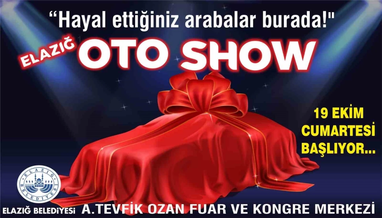 Uluslararası markalar Elazığ’da buluşuyor: Oto show başlıyor
