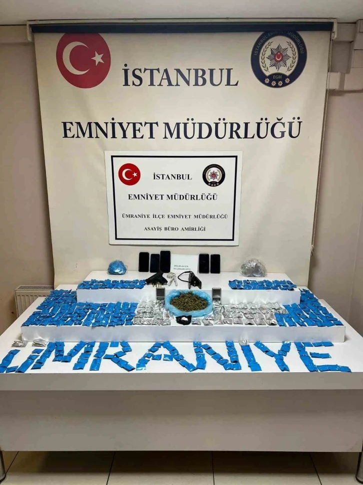 Ümraniye’de ev görünümlü depoya uyuşturucu baskını: 4 kişi tutuklandı
