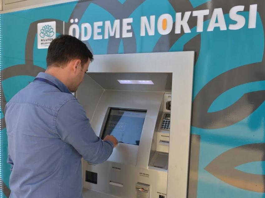 Nilüferliler vergi ödemelerini ATM’lerden yapabiliyor