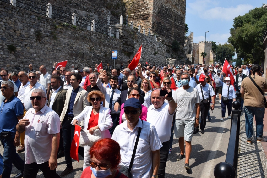 CHP Bursa'dan, Zafer Yürüyüşü