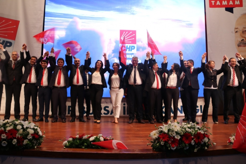 CHP Bursa adaylarına coşkulu tanıtım
