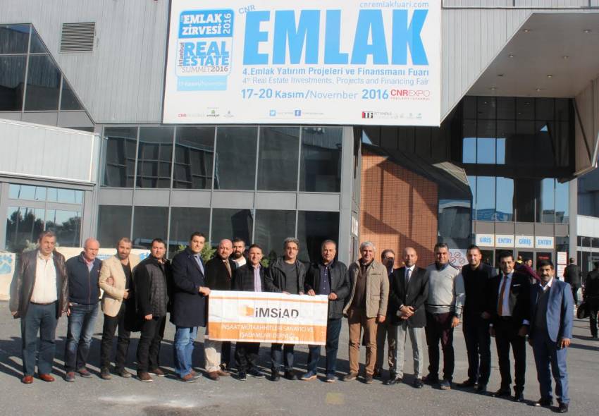 İMSİAD CNR Emlak Fuarında…