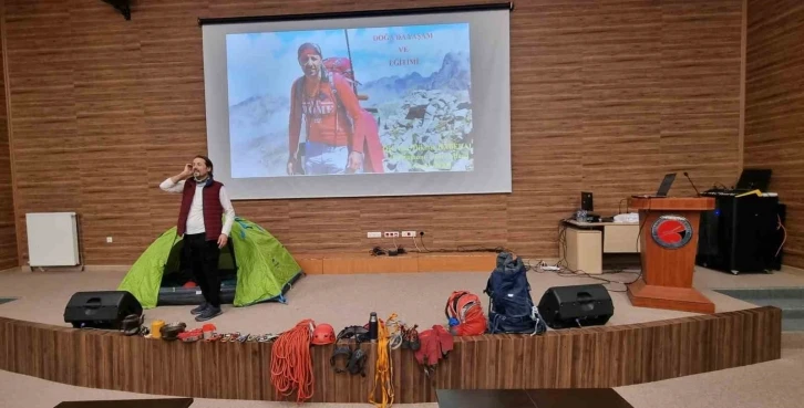 Üniversite öğrencilerine doğada yaşam eğitimi
