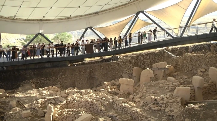 Üniversiteyi kazanan öğrenciler soluğu Göbeklitepe’de alıyor
