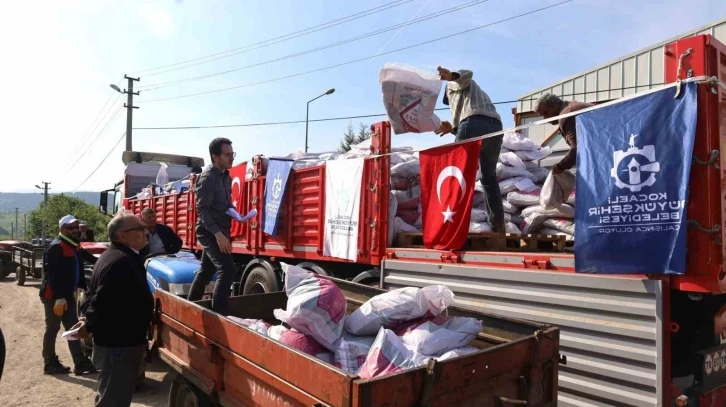 Üreten çiftçilerin yüzünü güldüren destek
