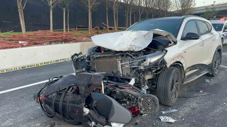 Üsküdar’da alkollü sürücünün çarptığı motosikletli hayatını kaybetti
