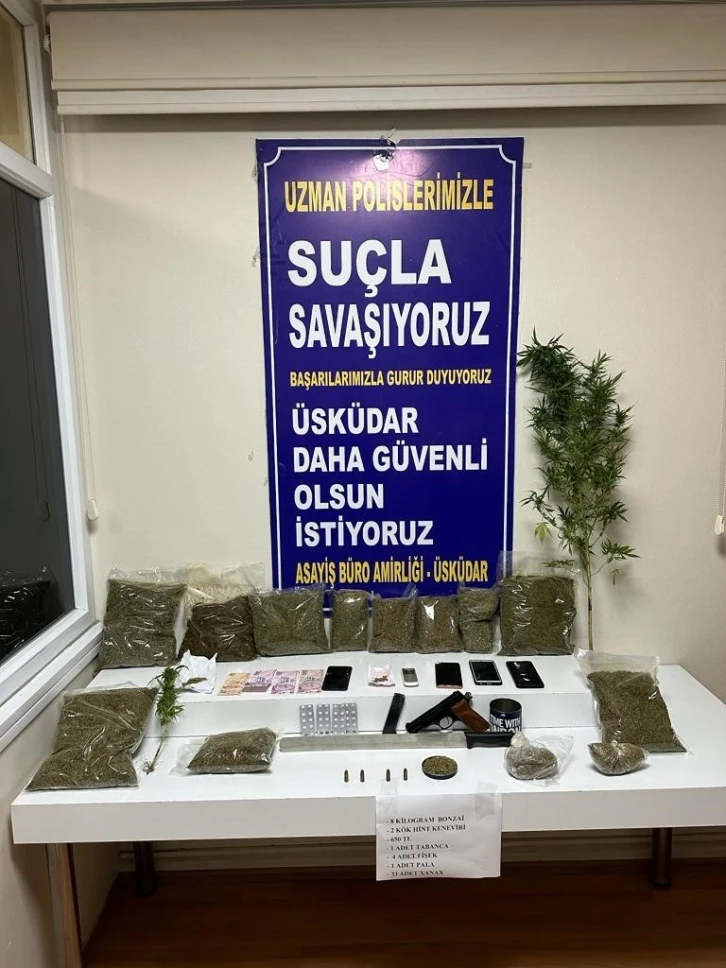 Üsküdar’da uyuşturucu operasyonu: 2 kişi yakalandı
