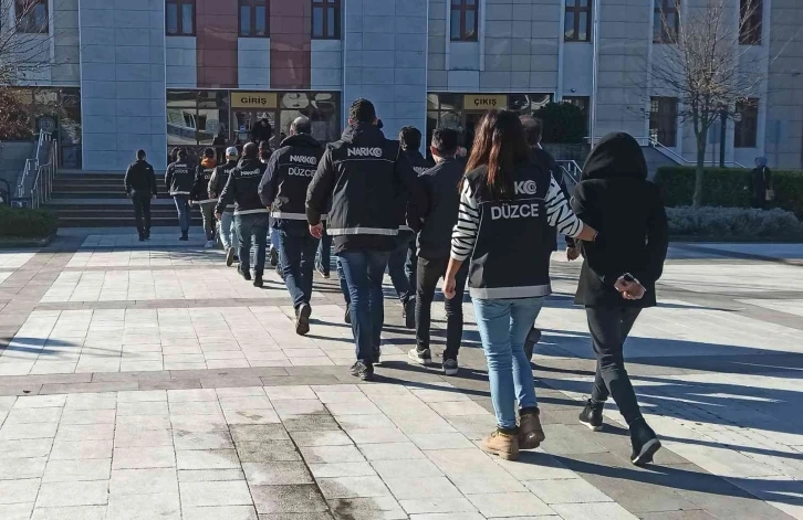 Düzce'de çok sayıda uyuşturucu ele geçirildi